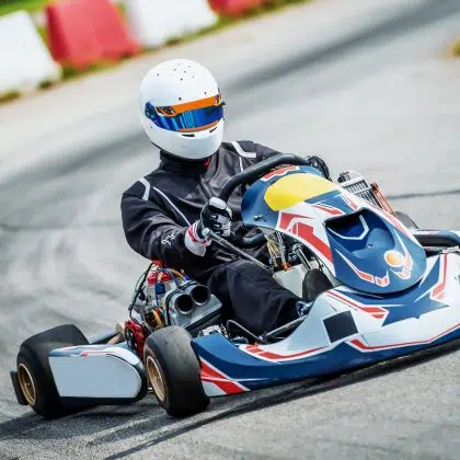 Go kart racing and motorsport